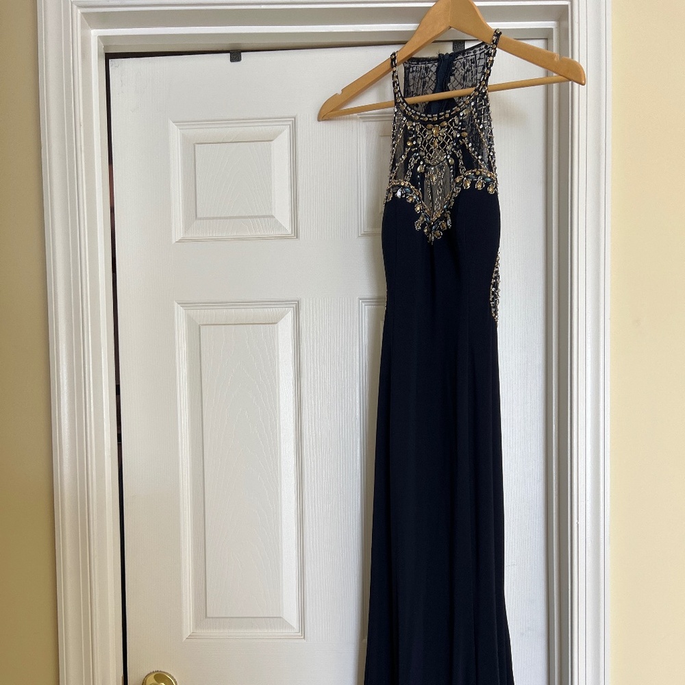 Navy Prom Dress